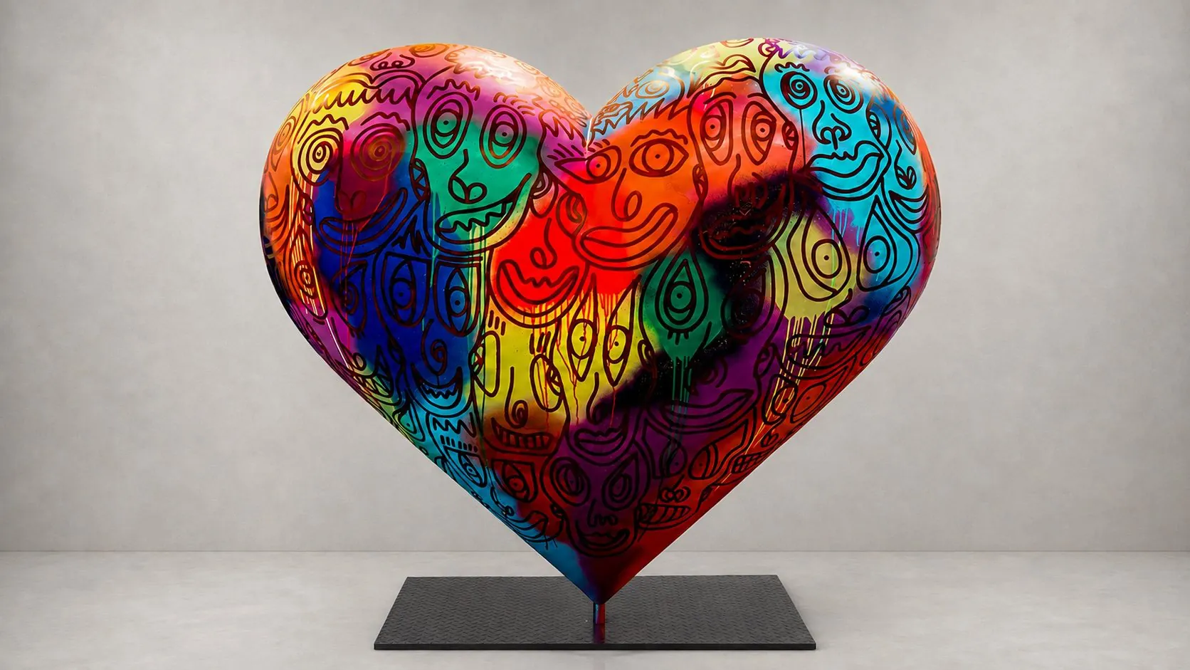 Big Heart — Monumental sculpture